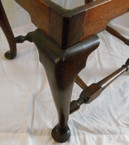 Massachusetts Queen Anne Side Chair; Boston, Massachusetts.  Circa 1740 - 1760.