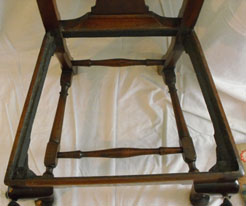 Massachusetts Queen Anne Side Chair; Boston, Massachusetts.  Circa 1740 - 1760.